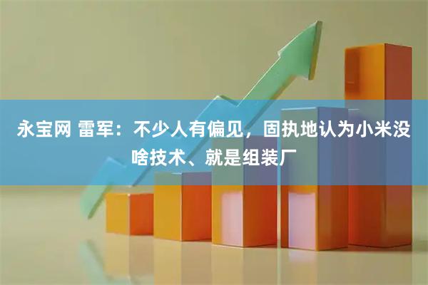 永宝网 雷军：不少人有偏见，固执地认为小米没啥技术、就是组装厂